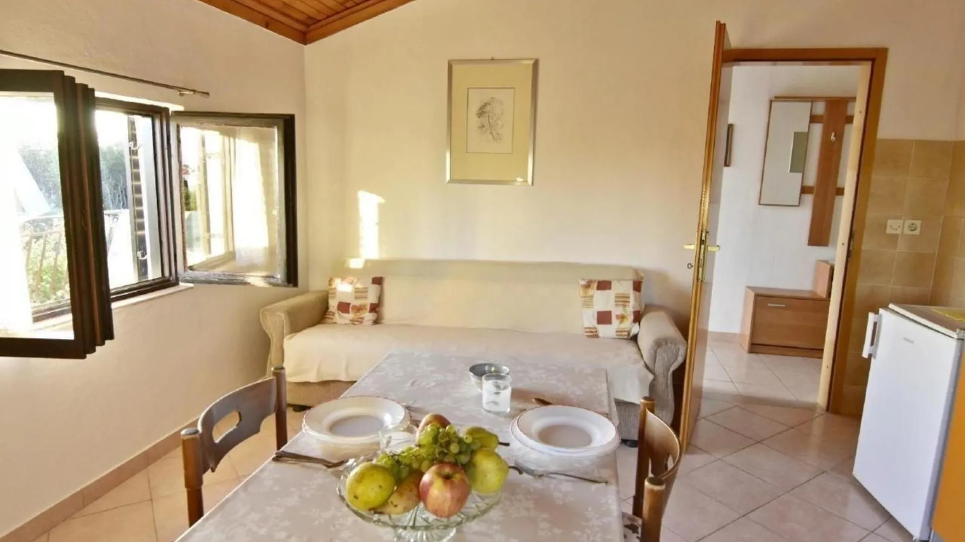 Apartamento Ferienwohnung In Zambratija Mit Grill, Terrasse Und Garten Und Meerblick