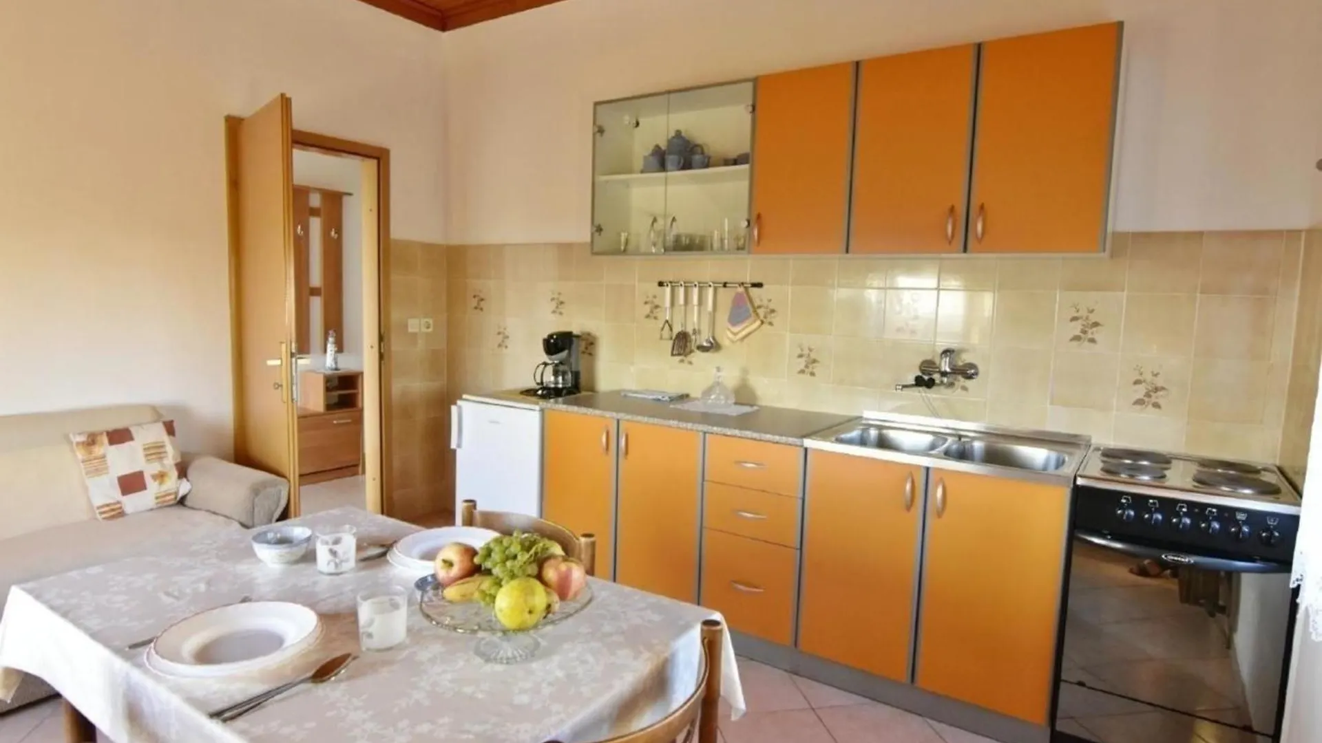 Ferienwohnung In Zambratija Mit Grill, Terrasse Und Garten Und Meerblick Apartamento